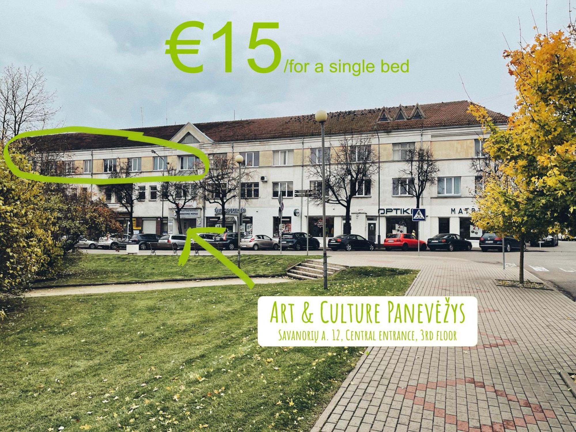 Ostello Art & Culture Panevėžys Esterno foto